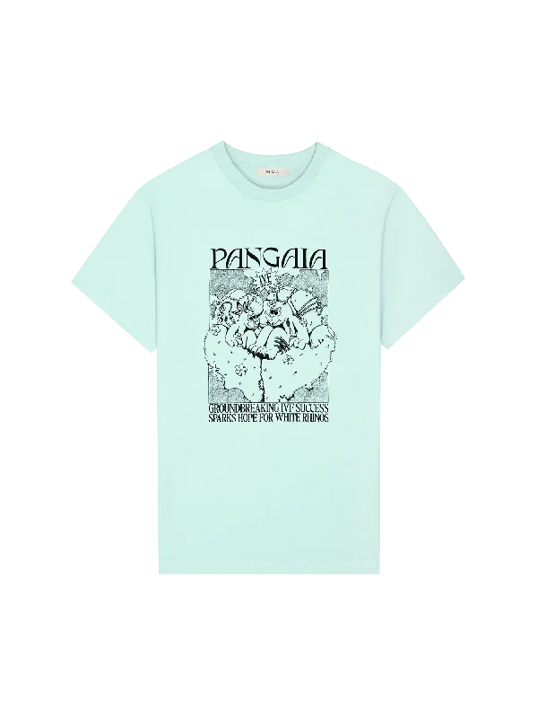 Buy more, save more –  Mens White Rhino Hope T-Shirt—reflect-blue