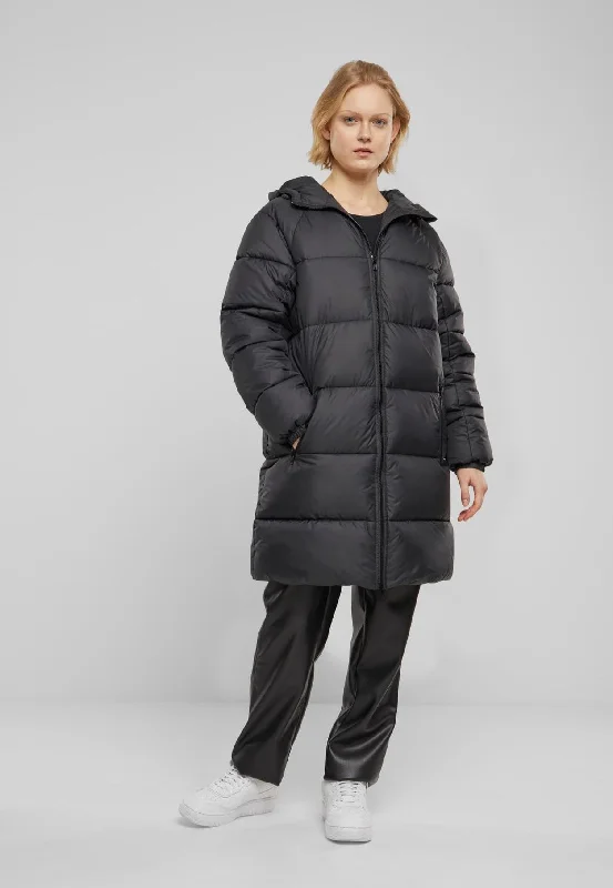 Exclusive discounts on all types of clothing – Shop now!  Urban Classics - Ladies Long Puffer Black - Jacket