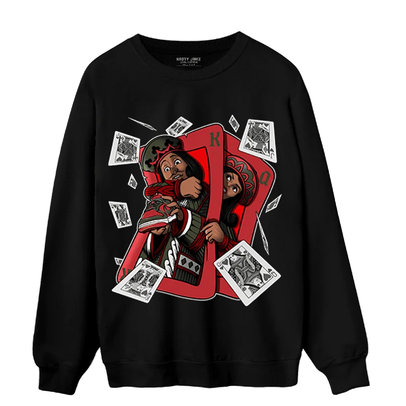 Shop new arrivals in clothing and save up to 60% off select items. NastyJamz Dunk Low Mystic Red Khaki Sweatshirt Match Sneaker Playing Card Shop new arrivals in clothing and save up to 60% off select items. NastyJamz Dunk Low Mystic Red Khaki Sweatshirt Match Sneaker Playing Card