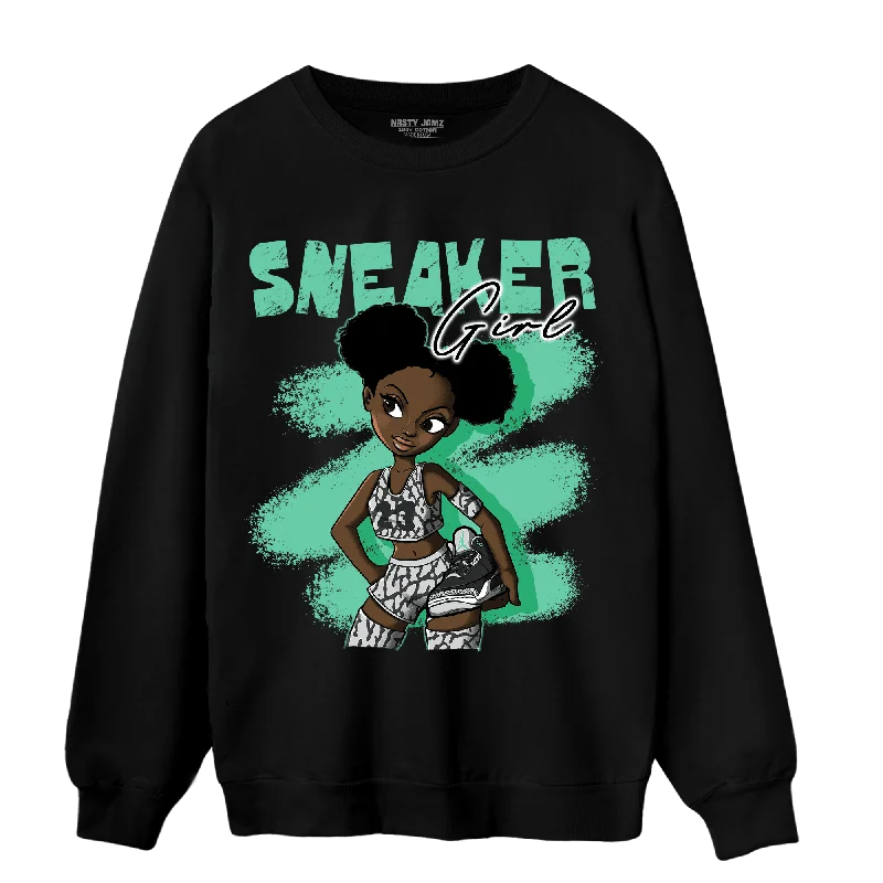 Shop now and save up to 40% on men’s wardrobe essentials. NastyJamz Green Glow 3s Sweatshirt Match Black Sneaker Girl Shop now and save up to 40% on men’s wardrobe essentials. NastyJamz Green Glow 3s Sweatshirt Match Black Sneaker Girl