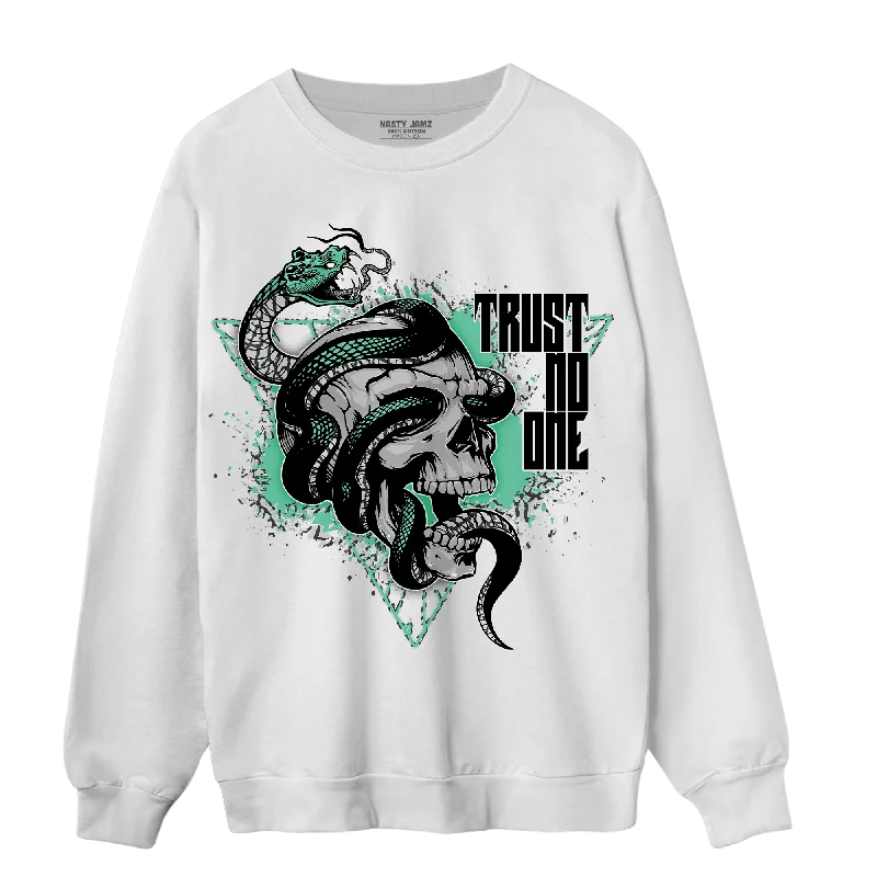 Upgrade your wardrobe with stylish clothing at discounted prices. NastyJamz Green Glow 3s Sweatshirt Match Dont Trust Any Upgrade your wardrobe with stylish clothing at discounted prices. NastyJamz Green Glow 3s Sweatshirt Match Dont Trust Any