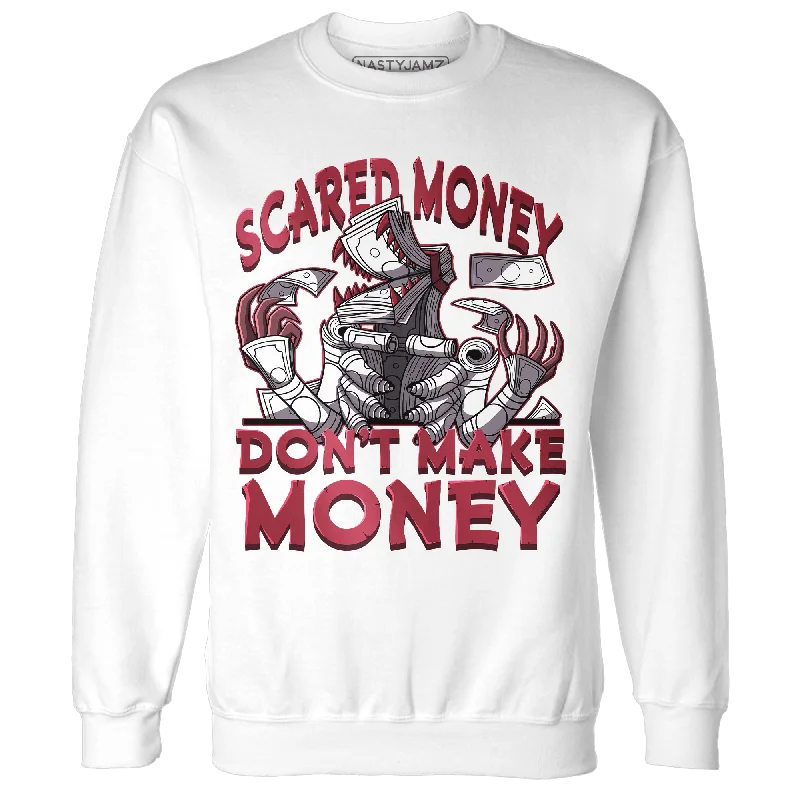 Shop stylish and affordable clothes – NastyJamz High 85 Metallic Burgundy 1s Sweatshirt Match Scared Money Shop stylish and affordable clothes – NastyJamz High 85 Metallic Burgundy 1s Sweatshirt Match Scared Money