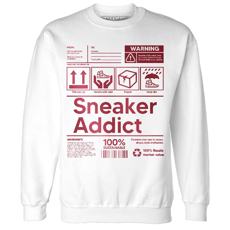 Seasonal clearance – Save on all clothing essentials this weekend. NastyJamz High 85 Metallic Burgundy 1s Sweatshirt Match Sneaker Addict Seasonal clearance – Save on all clothing essentials this weekend. NastyJamz High 85 Metallic Burgundy 1s Sweatshirt Match Sneaker Addict