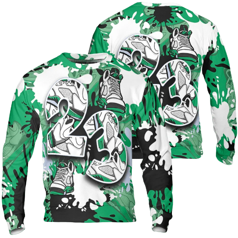 Shop men’s fashion at discount prices and save up to 70%! NastyJamz Lucky Green 5s Sweatshirt Match Number 23 Paint Too Many Sneakers Shop men’s fashion at discount prices and save up to 70%! NastyJamz Lucky Green 5s Sweatshirt Match Number 23 Paint Too Many Sneakers