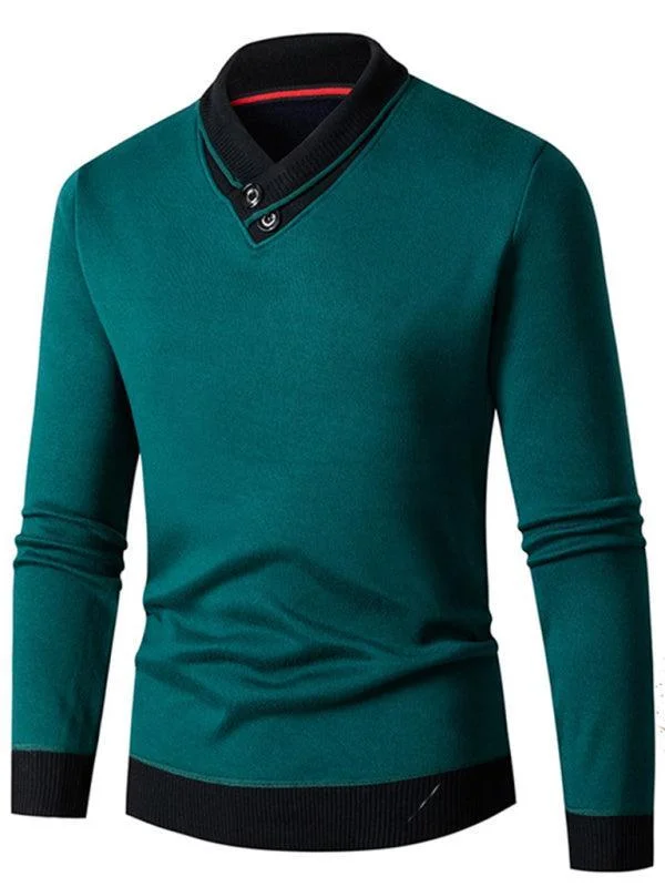 Shop now and save up to 40% on men’s wardrobe essentials.  Turtleneck Slim Fit V-Neck Men Sweater