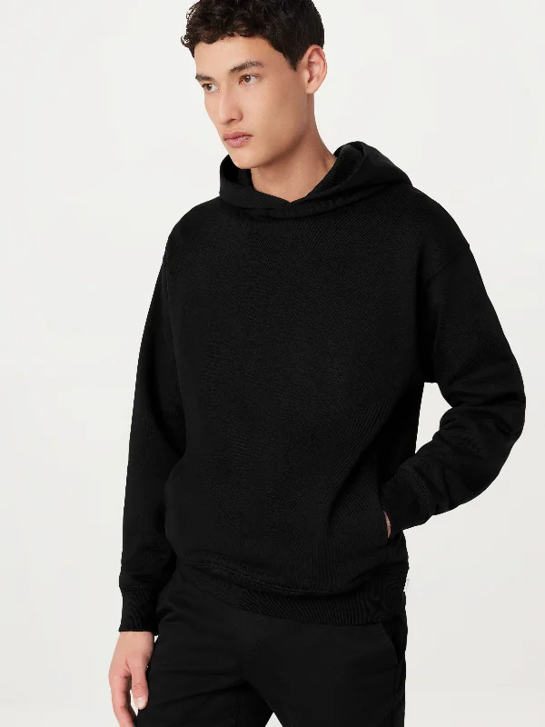 Fresh clothing styles are here – Shop now for exclusive discounts!  The French Terry Hoodie in Black