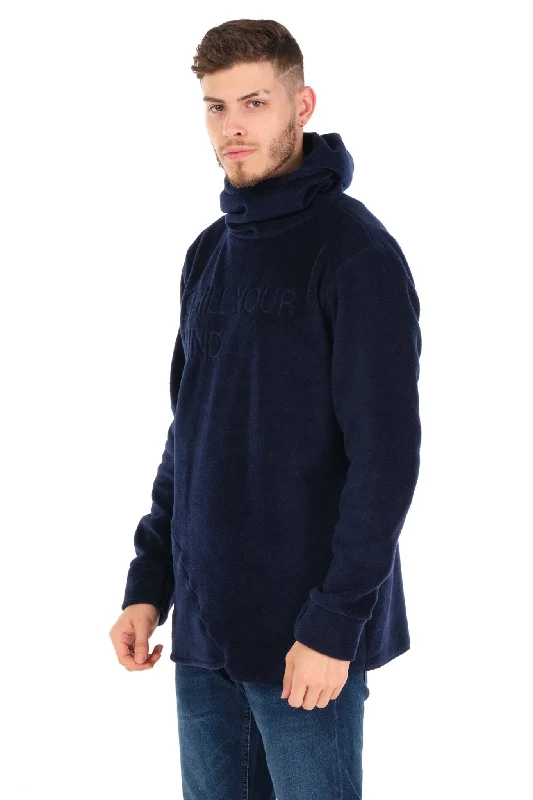 Shop men’s fashion for less – prices slashed on select items.  Chill Your Mind Masked Hoodie - Navy