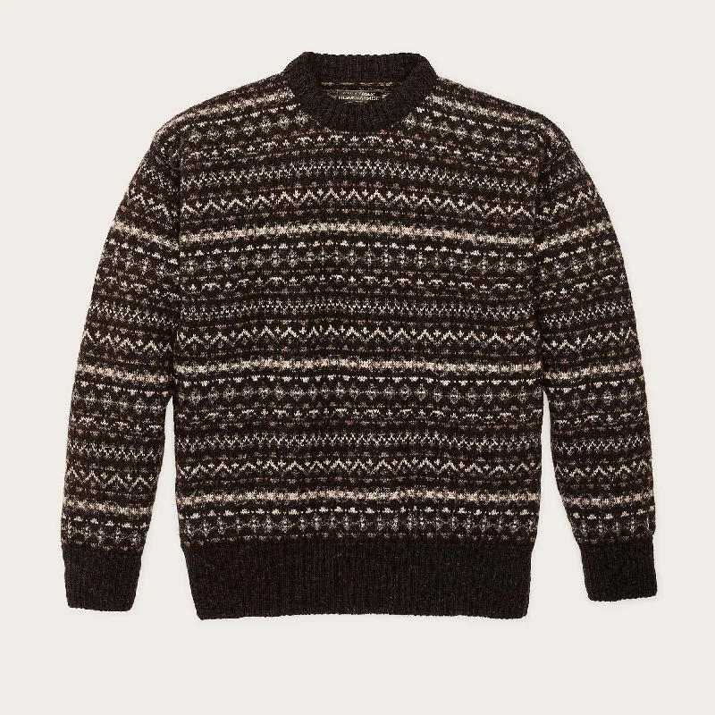 Flash sale alert! Shop fashion-forward clothing at discounted prices. FAIRISLE CREWNECK SWEATER Flash sale alert! Shop fashion-forward clothing at discounted prices. FAIRISLE CREWNECK SWEATER