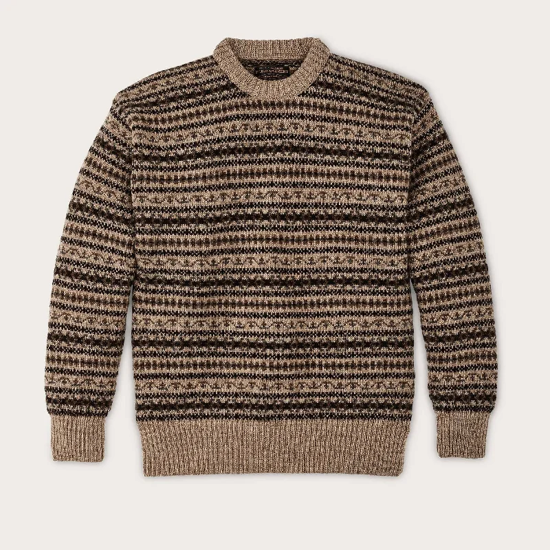 Shop men’s and women’s fashion at unbeatable prices today! FAIRISLE CREWNECK SWEATER Shop men’s and women’s fashion at unbeatable prices today! FAIRISLE CREWNECK SWEATER