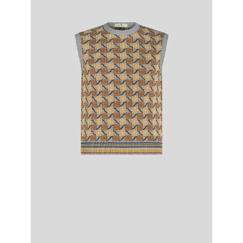 Save on men’s formal wear – perfect for your next event! GEOMETRIC PATTERN KNITTED GILET Save on men’s formal wear – perfect for your next event! GEOMETRIC PATTERN KNITTED GILET