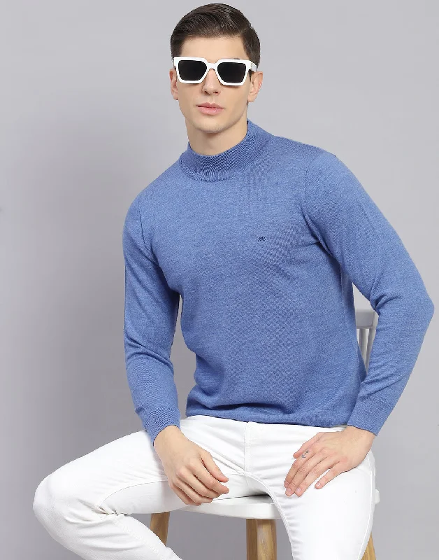Shop seasonal clothing deals – Big savings on fashion essentials. Men Blue Solid T Neck Full Sleeve Sweater Shop seasonal clothing deals – Big savings on fashion essentials. Men Blue Solid T Neck Full Sleeve Sweater