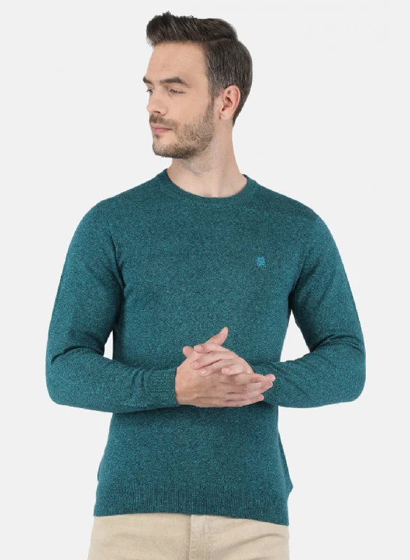 End-of-season clothing sale – Shop now for big savings!  Men Green Solid Pullover