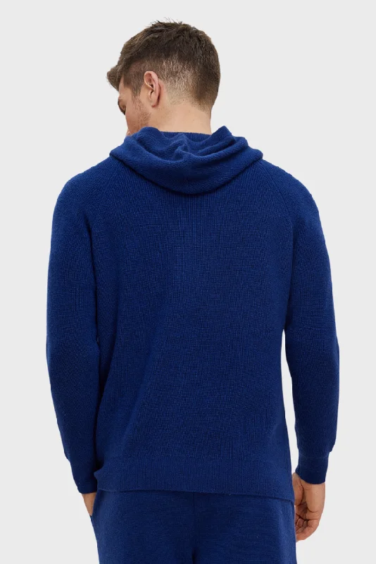 Huge savings on popular clothing styles –  Ribbed Cashmere Full Zipper Hoodie