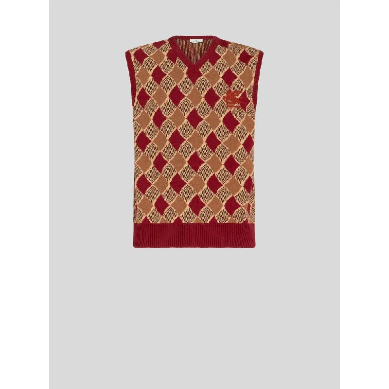 Shop stylish men’s clothing and enjoy amazing discounts. SLEEVELESS WAISTCOAT WITH DIAMOND PATTERN Shop stylish men’s clothing and enjoy amazing discounts. SLEEVELESS WAISTCOAT WITH DIAMOND PATTERN