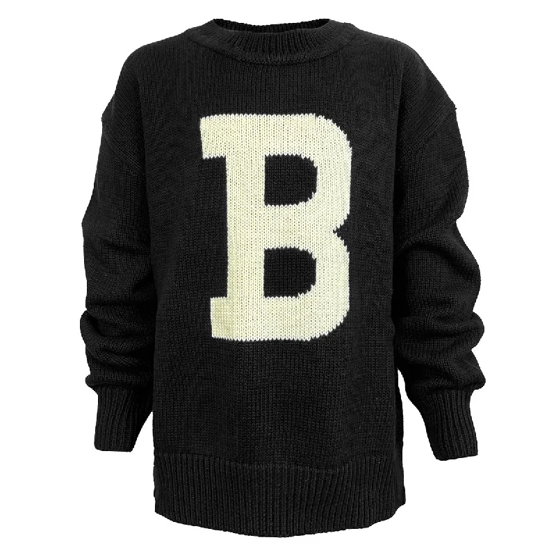 Final clearance: Men’s clothing items up to 70% off!  Youth Varsity Sweater with B