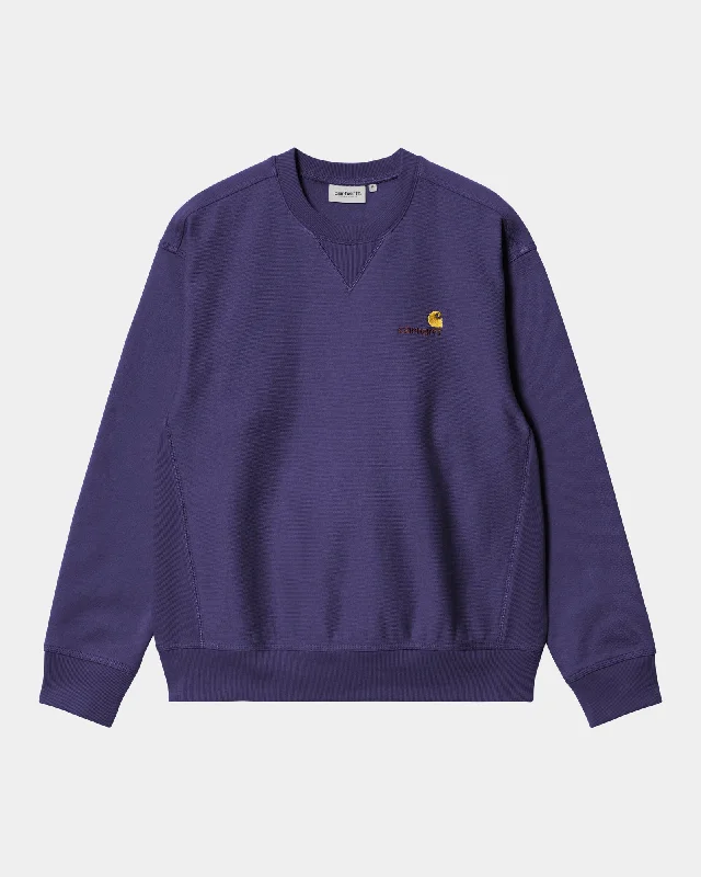 Save on trendy clothing for every season –Shoppers get exclusive deals. American Script Sweatshirt | Aura Save on trendy clothing for every season –Shoppers get exclusive deals. American Script Sweatshirt | Aura