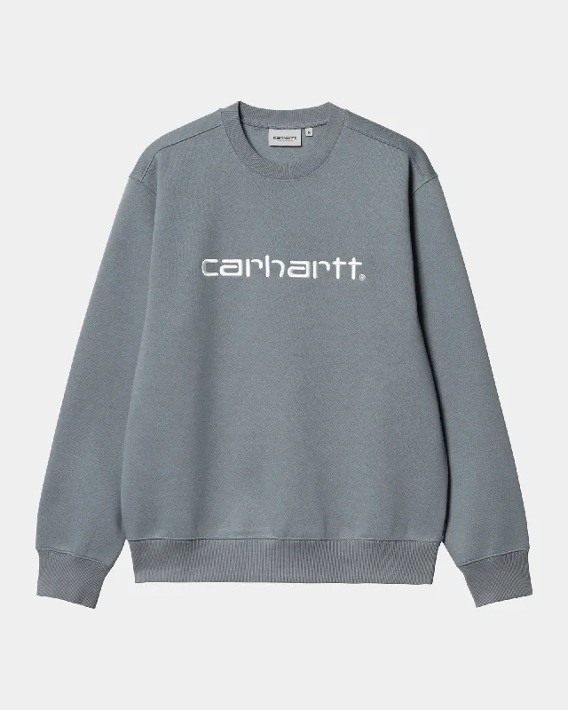 Clearance sale – shop men's clothing at discounted prices! Carhartt Sweatshirt | Dove Grey / Wax Clearance sale – shop men's clothing at discounted prices! Carhartt Sweatshirt | Dove Grey / Wax