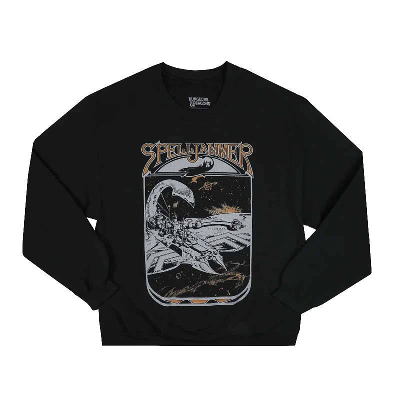 Flash sale on trendy clothing – Limited time offers available online. Spelljammer Black Sweatshirt Flash sale on trendy clothing – Limited time offers available online. Spelljammer Black Sweatshirt