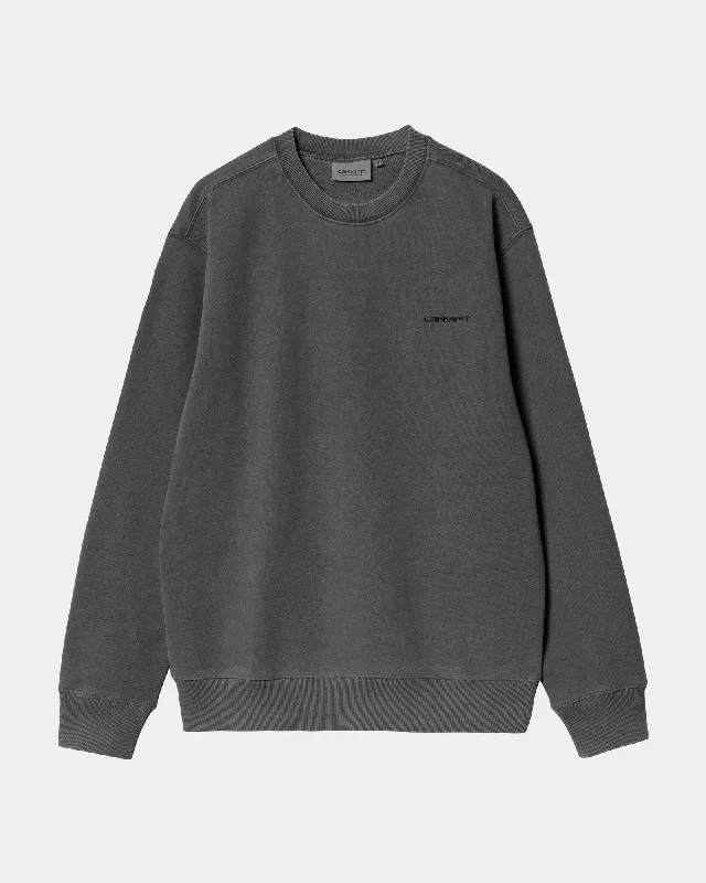 Shop the latest seasonal clothing sale – Big savings on stylish outfits. Duster Script Sweatshirt | Black Shop the latest seasonal clothing sale – Big savings on stylish outfits. Duster Script Sweatshirt | Black