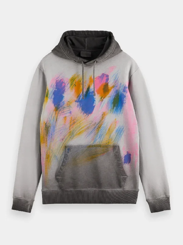 Exclusive deals on men’s fashion – Shop now and save big!  Irregular dyed hoodie