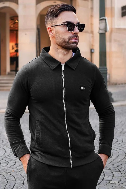 Shop our men's clothing collection for the best prices of the season. Sclothers Black Zipper Jacket - W23 - MJ0015R Shop our men's clothing collection for the best prices of the season. Sclothers Black Zipper Jacket - W23 - MJ0015R