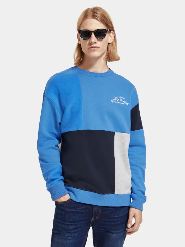 Update your look for less with men’s clothing on sale. Relaxed-fit colourblock sweatshirt Update your look for less with men’s clothing on sale. Relaxed-fit colourblock sweatshirt