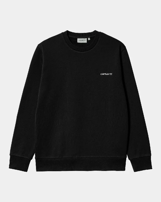 Get men’s fashion for less – shop the best deals of the year. Script Embroidery Sweatshirt | Black / White Get men’s fashion for less – shop the best deals of the year. Script Embroidery Sweatshirt | Black / White
