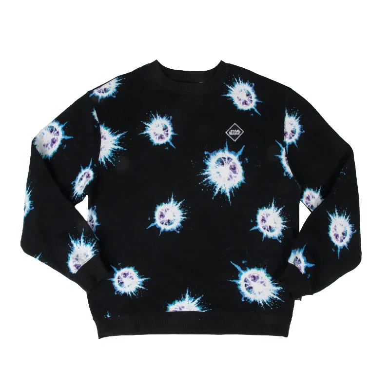 Don’t wait – Shop now for limited-time discounts on trendy clothing. Exploding Death Star Crew Sweatshirt Don’t wait – Shop now for limited-time discounts on trendy clothing. Exploding Death Star Crew Sweatshirt