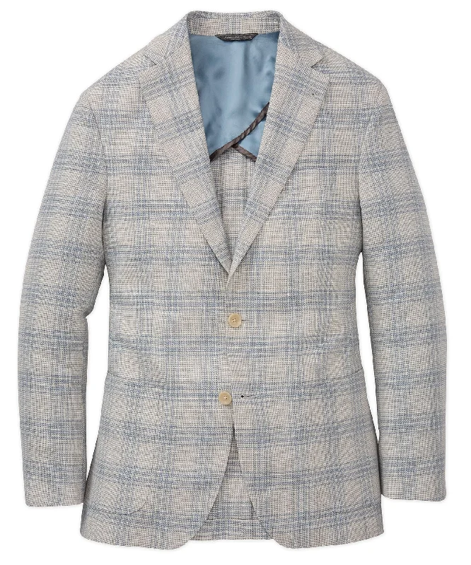 Save more with our buy-more, save-more deals on men’s fashion. Wool-Linen-Cotton Windowpane Sport Coat Save more with our buy-more, save-more deals on men’s fashion. Wool-Linen-Cotton Windowpane Sport Coat