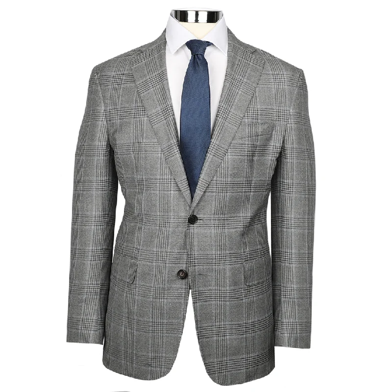 Big discounts – don’t miss out!  Audubon Grey Plaid Sport Coat