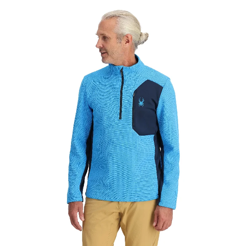 Shop men’s clothing now and enjoy amazing savings.  Mens Bandit Half Zip - Aether Blue