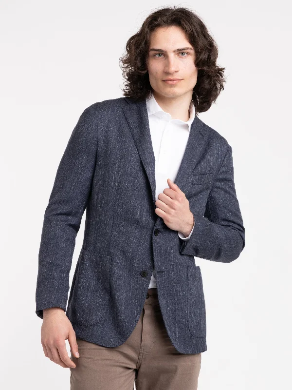 Shop the hottest fashion trends for less – deals you can’t miss. Blue Wool-Silk-Linen K-Jacket Shop the hottest fashion trends for less – deals you can’t miss. Blue Wool-Silk-Linen K-Jacket