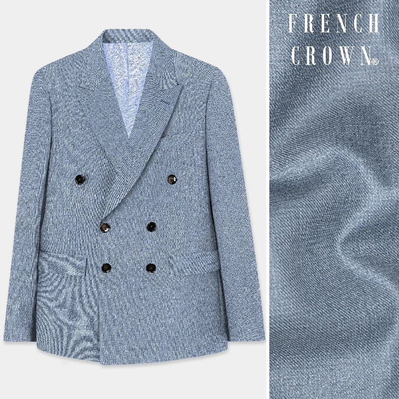 Massive markdowns on clothing items you love – Hurry before they’re gone! Bluish Wool Rich Double Breasted Blazer Massive markdowns on clothing items you love – Hurry before they’re gone! Bluish Wool Rich Double Breasted Blazer