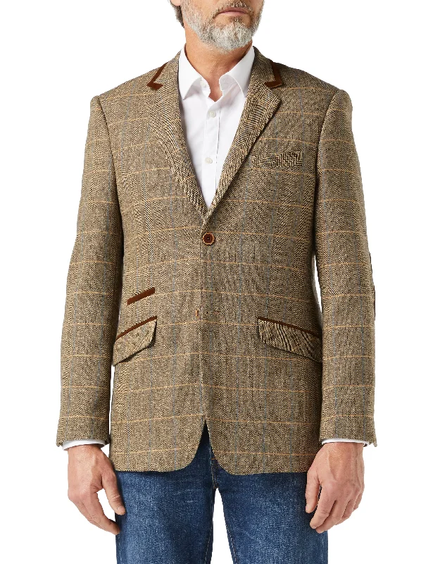 Shop the best fashion at prices you can’t beat. ELTON - BROWN TWEED BLAZER WITH VELVET TRIM COLLAR Shop the best fashion at prices you can’t beat. ELTON - BROWN TWEED BLAZER WITH VELVET TRIM COLLAR