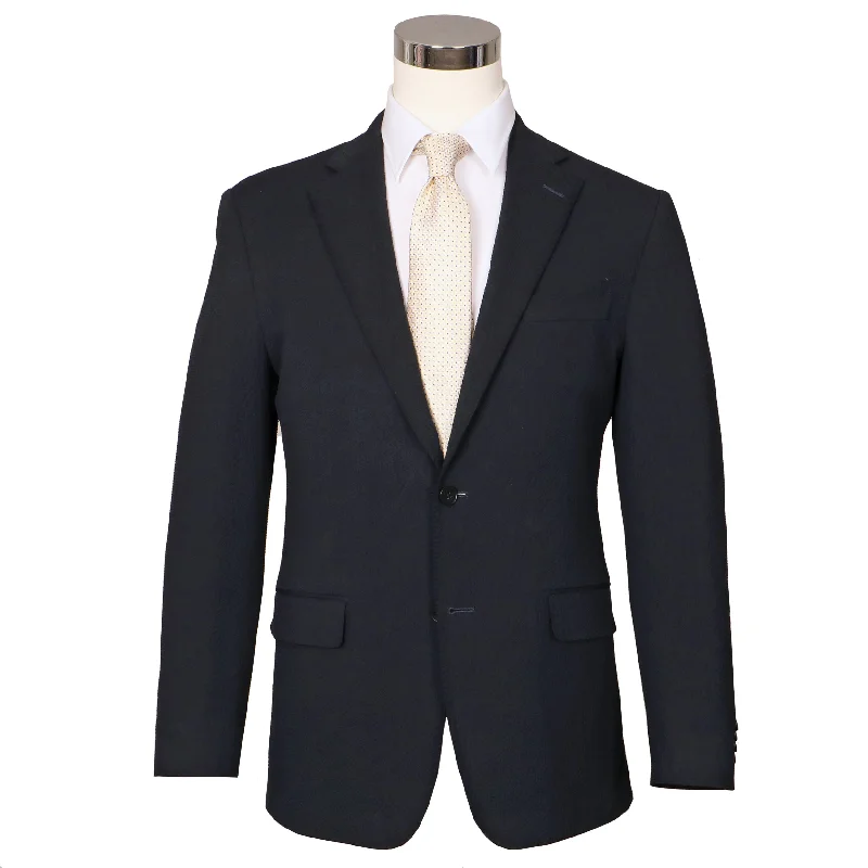 Enjoy exclusive discounts.  Commanders Navy Seersucker Stretch Sport Coat