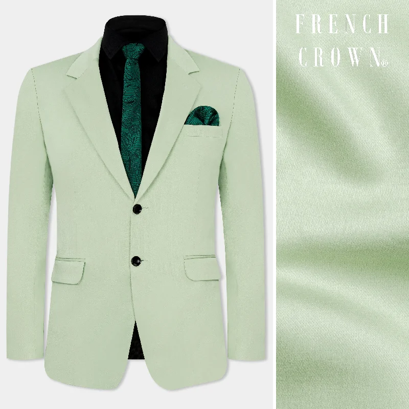Shop affordable and stylish clothing – Limited-time discounts.  Coriander Green Premium Cotton Stretchable Traveler Blazer