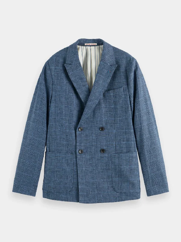 End-of-season sale – men’s clothing essentials up to 60% off! Double-breasted check blazer End-of-season sale – men’s clothing essentials up to 60% off! Double-breasted check blazer