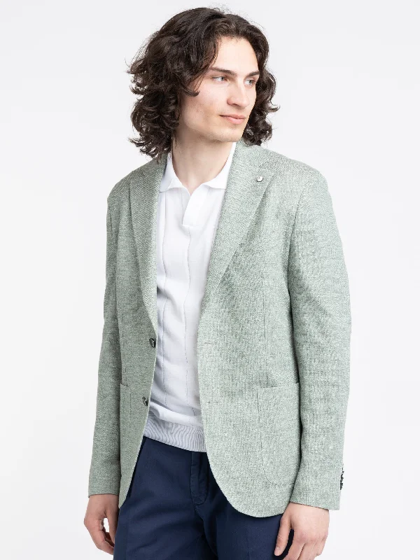 Top-rated clothing on sale – Shop now and get up to 80% off!  Green Jack Cotton-Linen Sport Jacket
