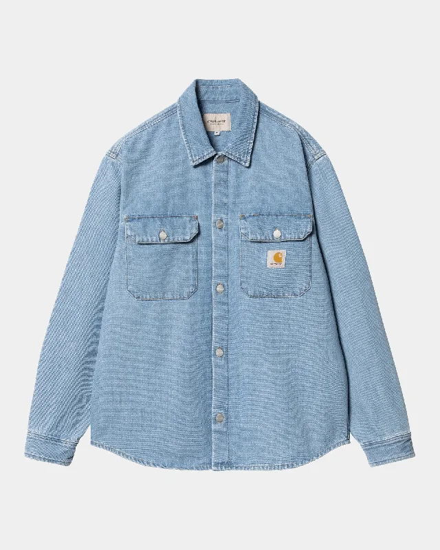 Exclusive offers on the latest clothing styles for men .  Harvey Shirt Jacket | Blue (dark bleached)