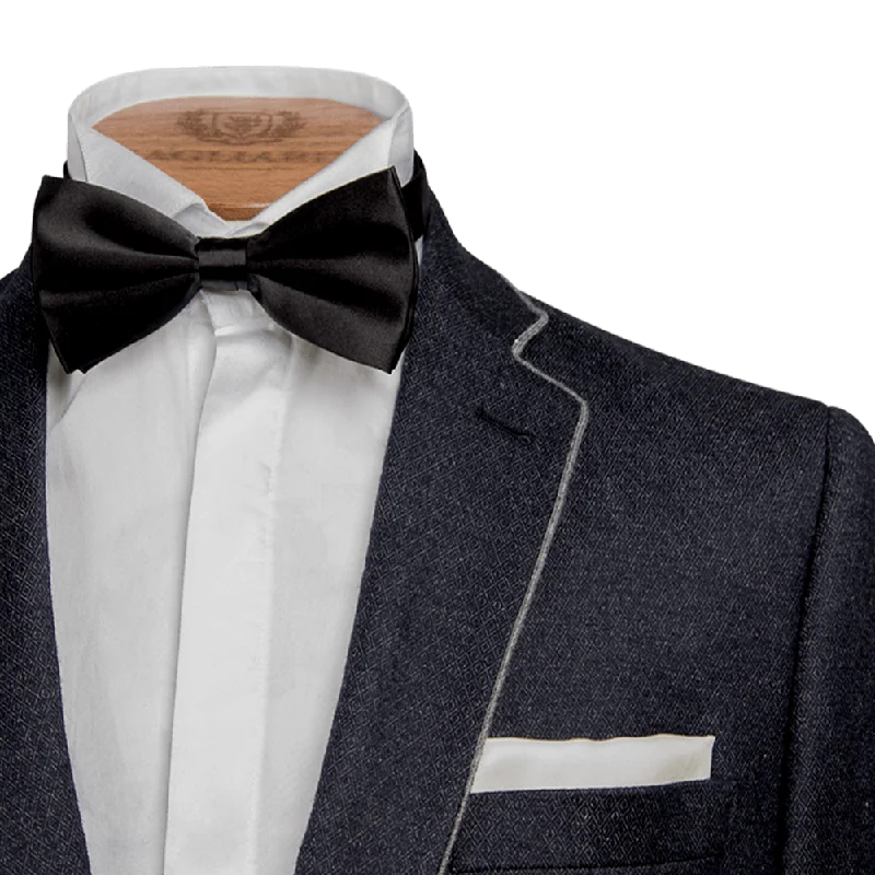 Enjoy exclusive discounts.  Indigo Diamond Weave Dinner Jacket