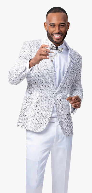 Shop men’s fashion for less – prices slashed on select items.  Kent & Park Blazer J150 White