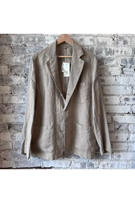 Seasonal sale  Jobby Linen Jacket - Flax