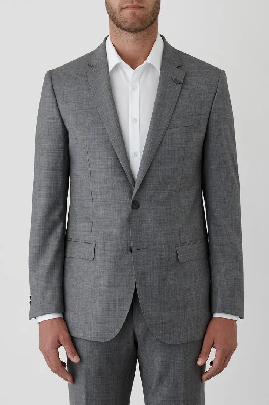  – Shop stylish items today!  Cambridge - Lithium Wool Suit Jacket - Grey