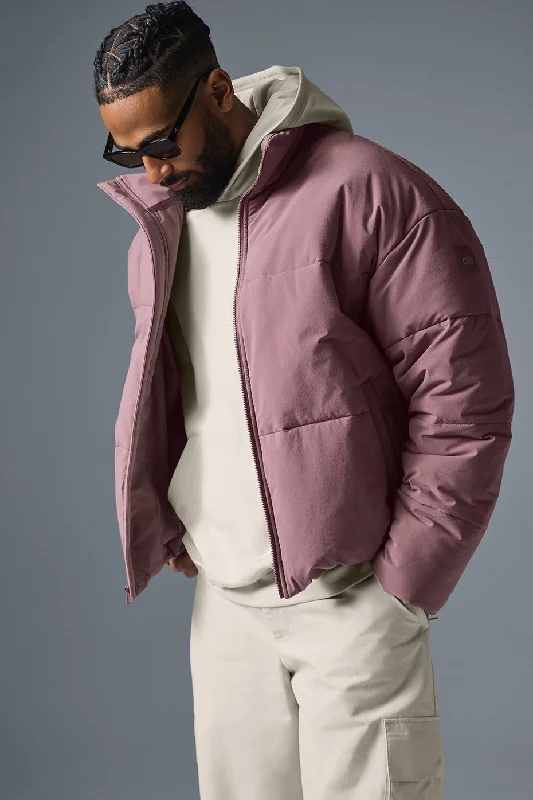 Shop stylish, comfortable men’s clothing at discounted prices. Stretch Woven Street Puffer - Woodrose Shop stylish, comfortable men’s clothing at discounted prices. Stretch Woven Street Puffer - Woodrose