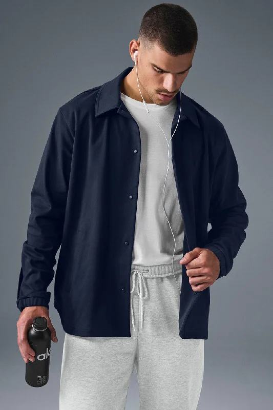Exclusive online offer: Save 30% on all men's clothing.  Edition Sueded Jacket - Navy