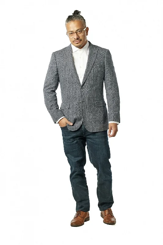 Shop stylish  fashion – Get huge savings on men’s clothing.  Modern Fit Distressed Blue Sport Jacket B-SJ-608