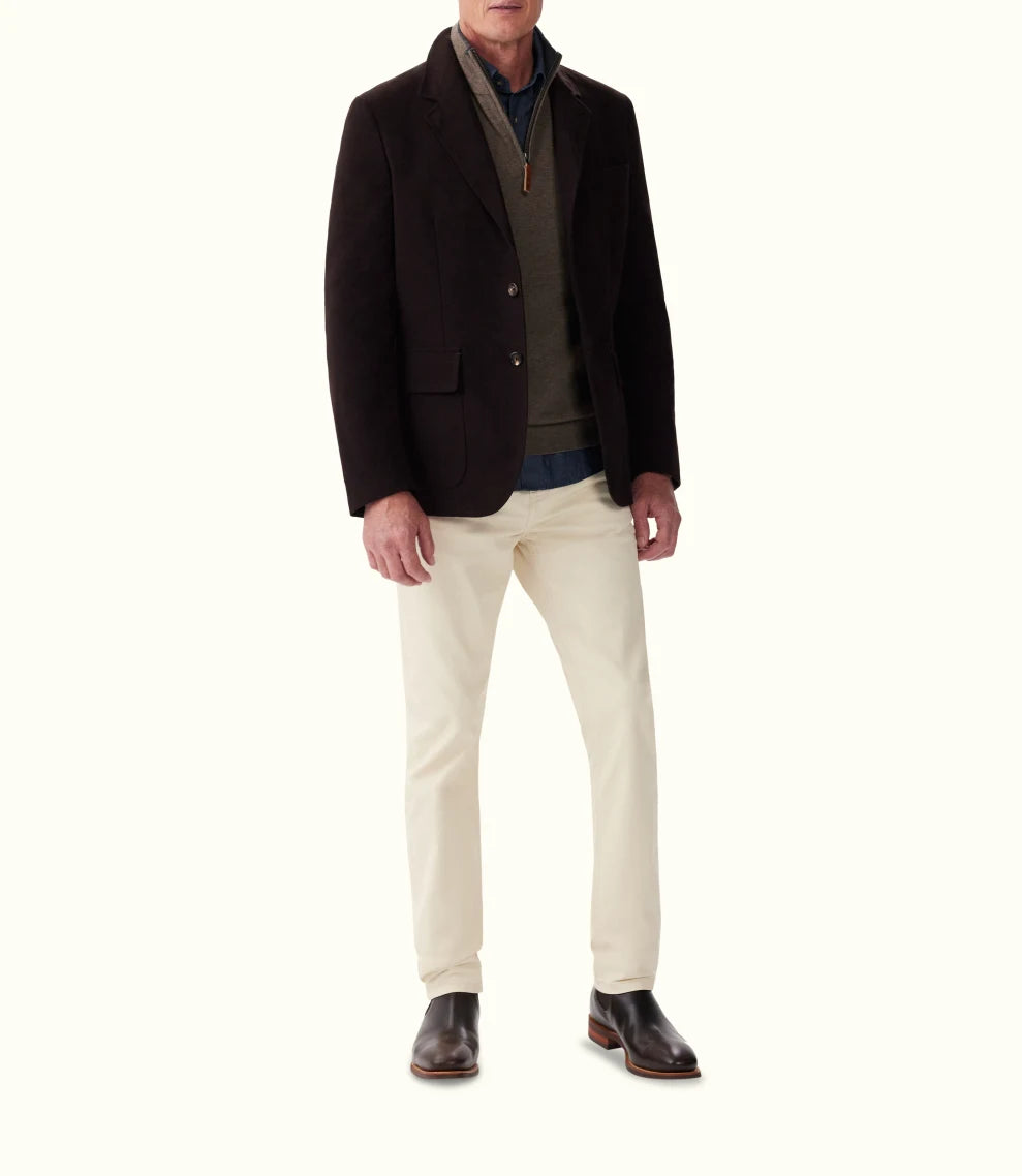 Get men’s fashion for less – shop the best deals of the year.  Moleskin Field Blazer - Chocolate