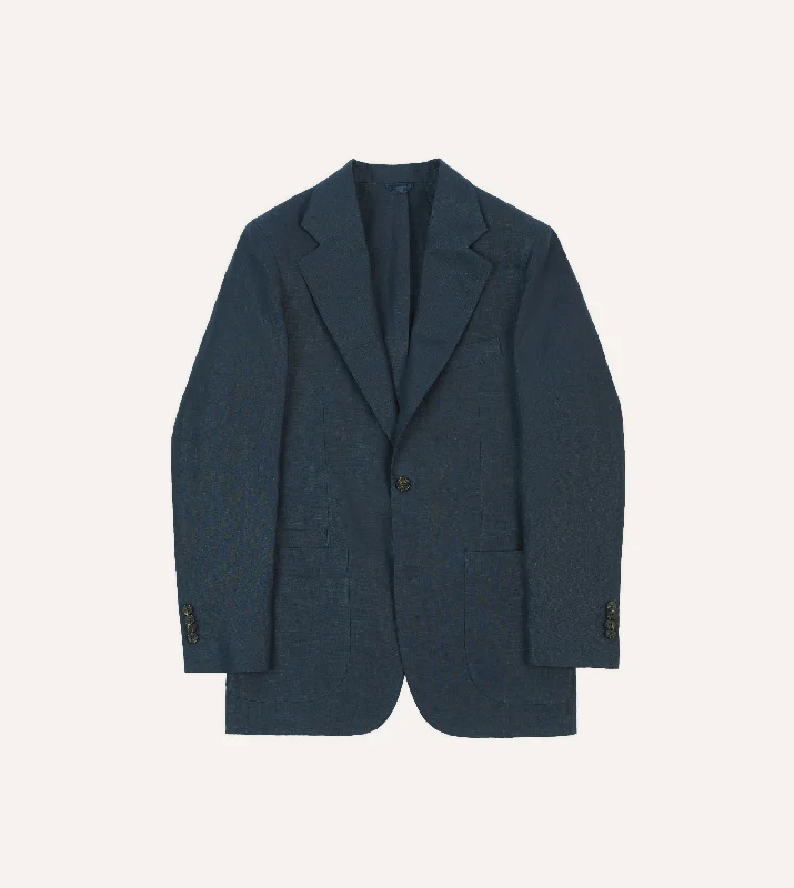 Find your perfect fit at the best prices – Clothing deals now on sale. Navy Irish Linen Tailored Jacket Find your perfect fit at the best prices – Clothing deals now on sale. Navy Irish Linen Tailored Jacket