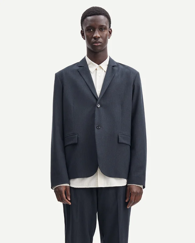 Save more with bundle deals on men’s fashion items.  NORK BLAZER / GREY PINSTRIPE