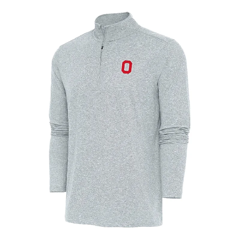 Update your look for less with men’s clothing on sale.  Ohio State Buckeyes Hunk 1/4 Zip Heather Gray Pullover Jacket